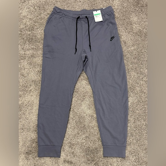 Nike Tech Fleece Lightweight‎ Joggers Pants Carbon Gray Black Mens Size XL - Picture 1 of 3
